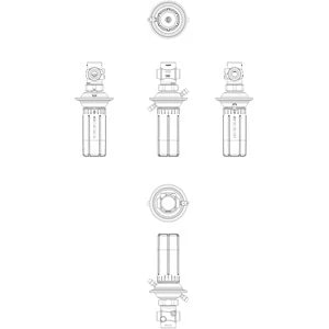Slėgio pulsac. slopinantis impulsinis vamzdelis, varis 1,5m